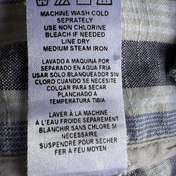 KUT FROM THE KLOTH WOMENS SIZE 12 Striped Blue and White Pants - Picture 2 of 9